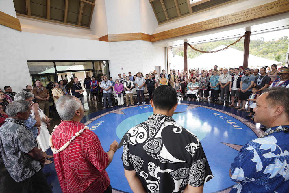 Ho'oilina Conference Welcome on May 28, photo courtesy of Jacob Chinn