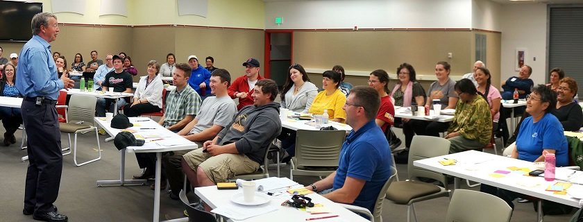 Local organizations hold staff training events on campus
