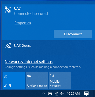 UAS Wireless